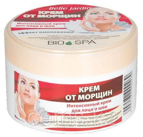 B.J.Bio Spa Крем 200мл. от морщин + коллаген и эластин для лица в банке