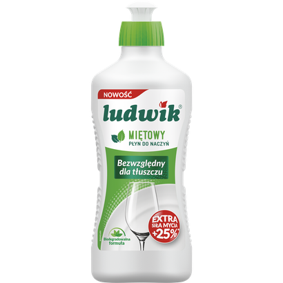 Cредство для мытья посуды ludwik мята 1350 мл
