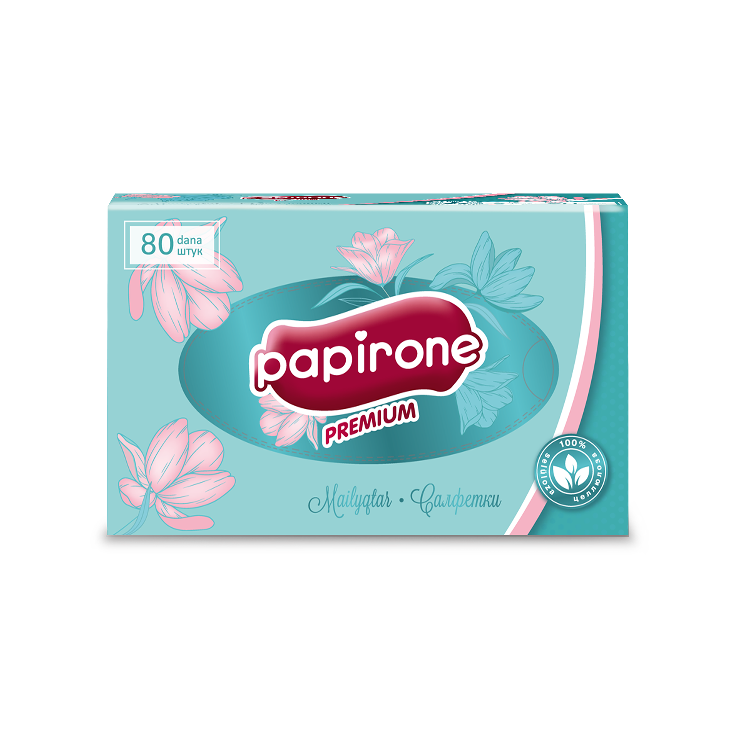 Cалфетки вытяжные Papirone 3 слоя mini