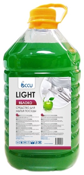 Средство для мытья посуды яблоко 5 л