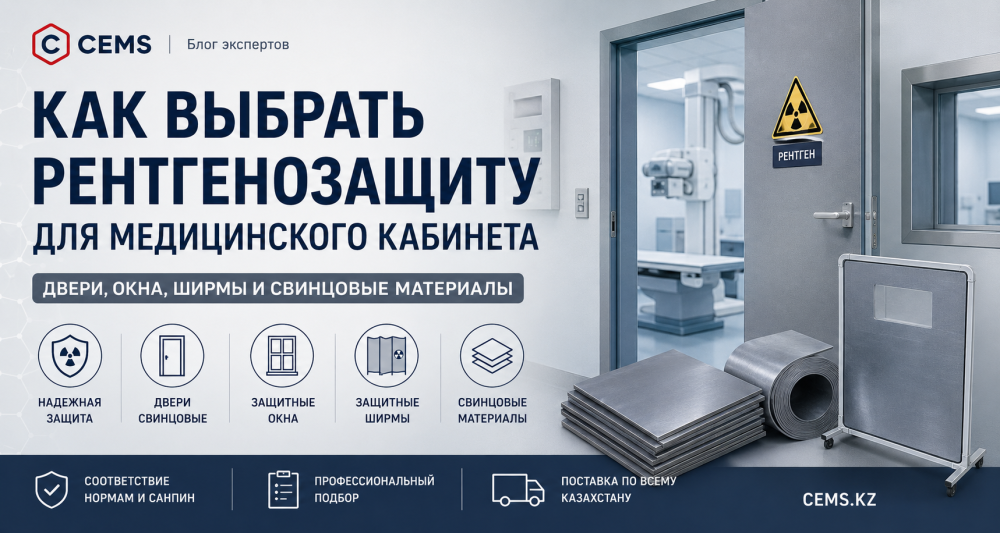 Как выбрать рентгенозащиту для медицинского кабинета: двери, окна, ширмы и свинцовые материалы
