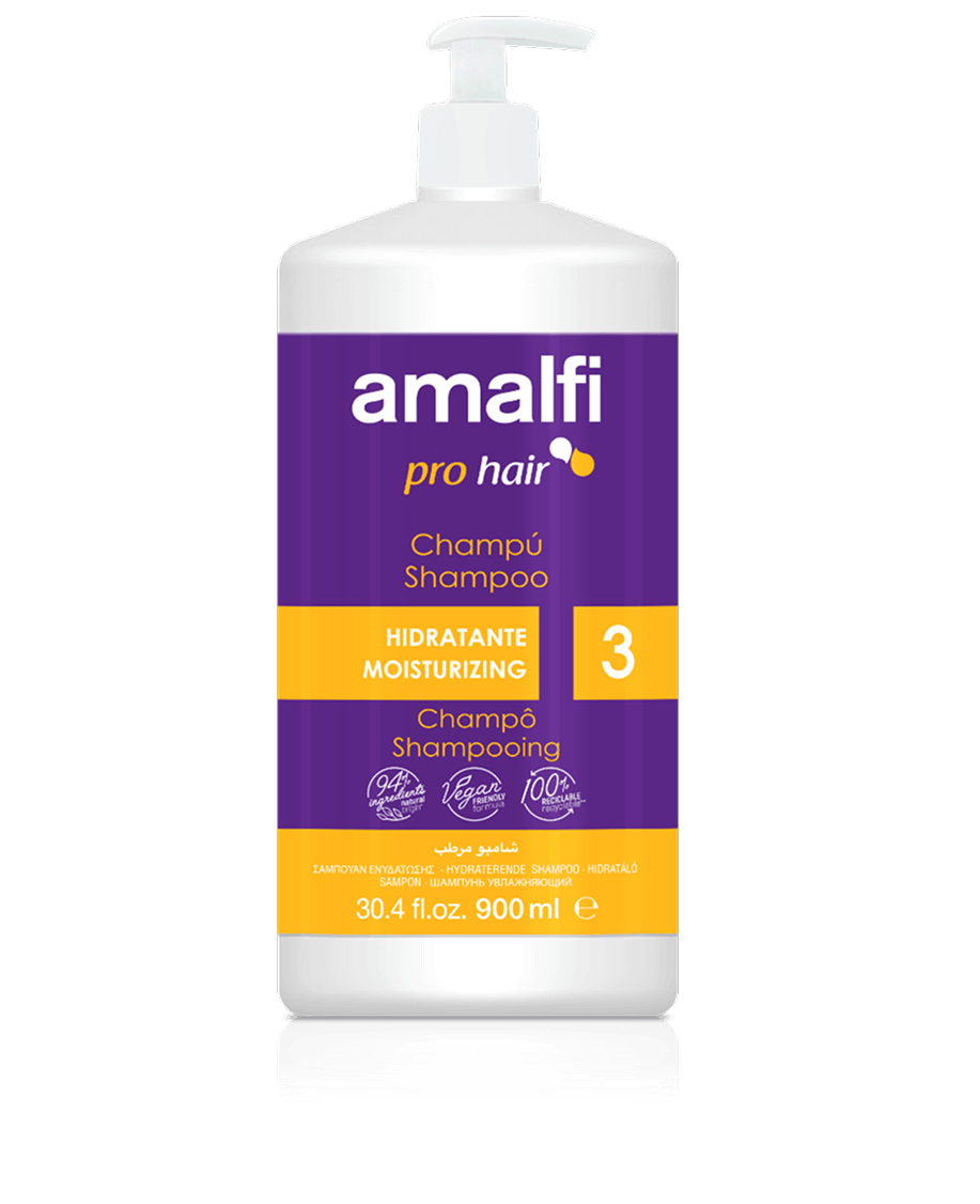 AMALFI шампунь Профессиональный Увлажняющий "Moisturizing",для всех типов волос 900мл