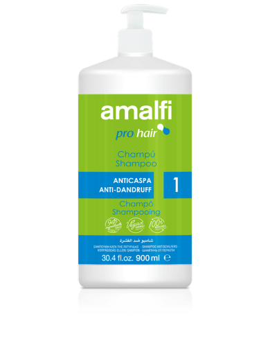 AMALFI шампунь Профессиональный от Перхоти "Anti-Dandruff",для всех типов волос 900мл