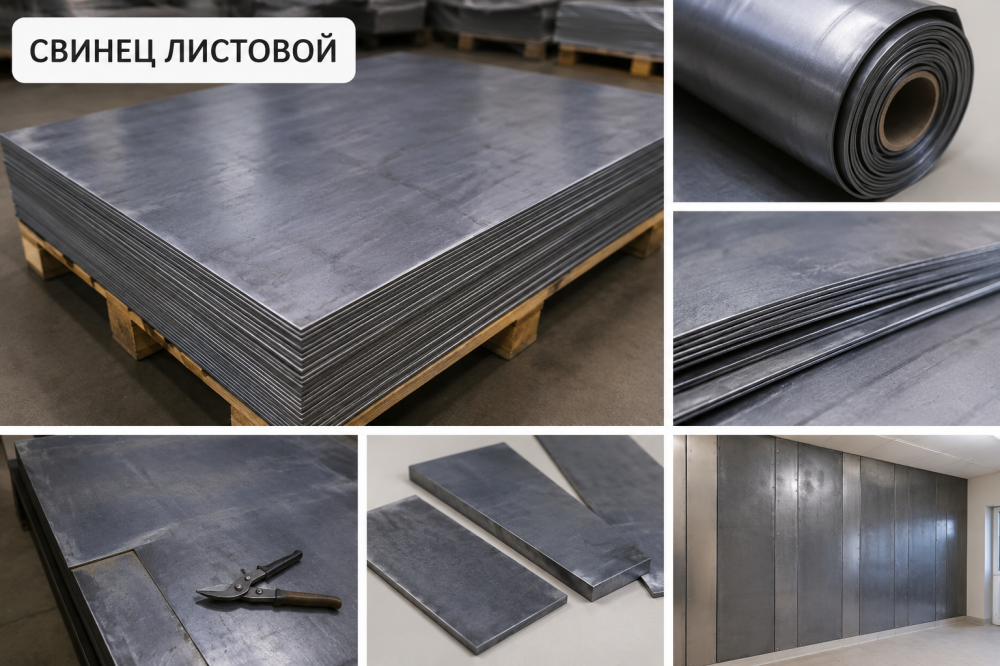 Свинец листовой