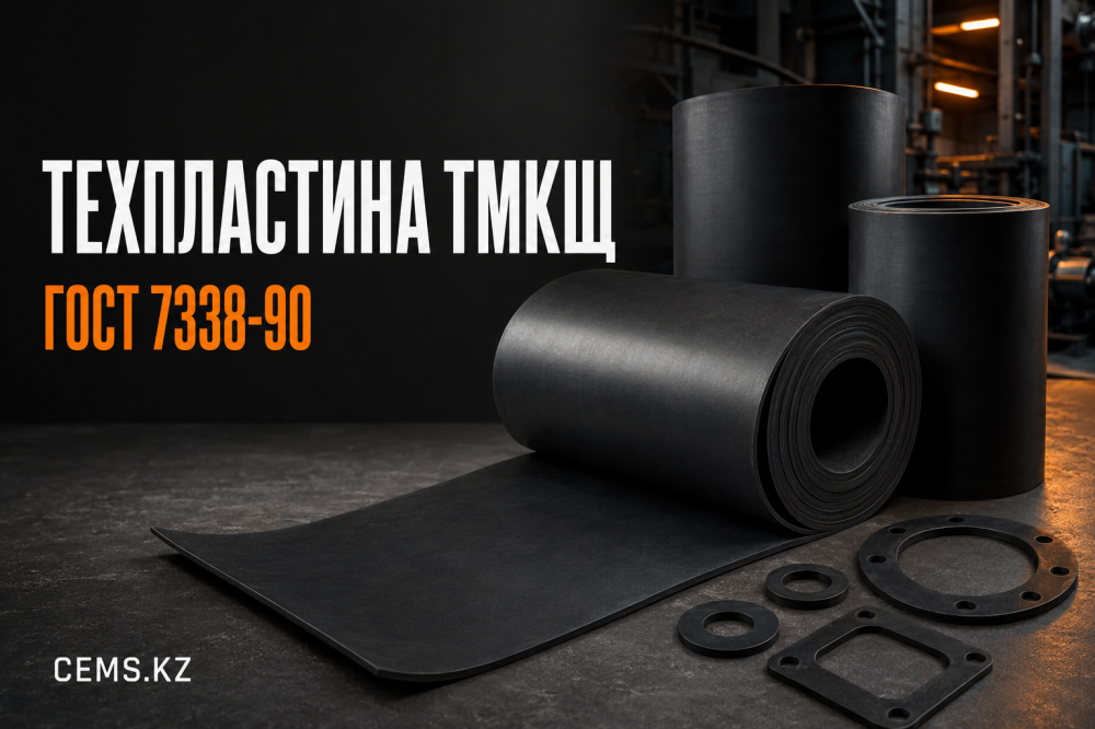 Техпластина ТМКЩ ГОСТ 7338-90 в рулоне — CEMS Казахстан