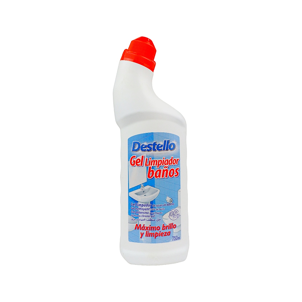 DESTELLO ГЕЛЬ ДЛЯ ЧИСТКИ ВАННОЙ КОМНАТЫ 750 МЛ  BATHROOM CLEANER GEL 750 ML