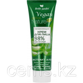 B.J.Active Nature Vegan Крем для лица Увлажняющий с экстрактом Алоэ 85 мл