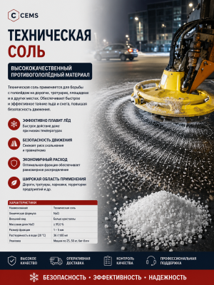 Соль техническая — купить в Алматы