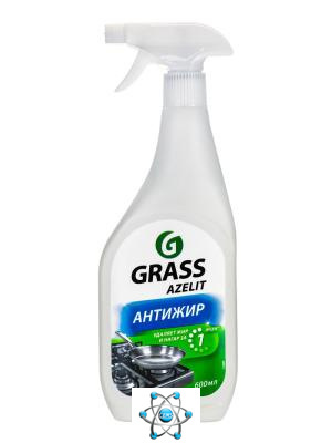 Чистящее средство Grass Azelit АНТИЖИР, спрей, для кухни, 600 мл — купить в Алматы