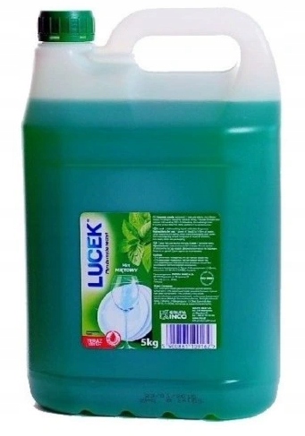 Средство для мытья посуды "Lucek" мята 5 л