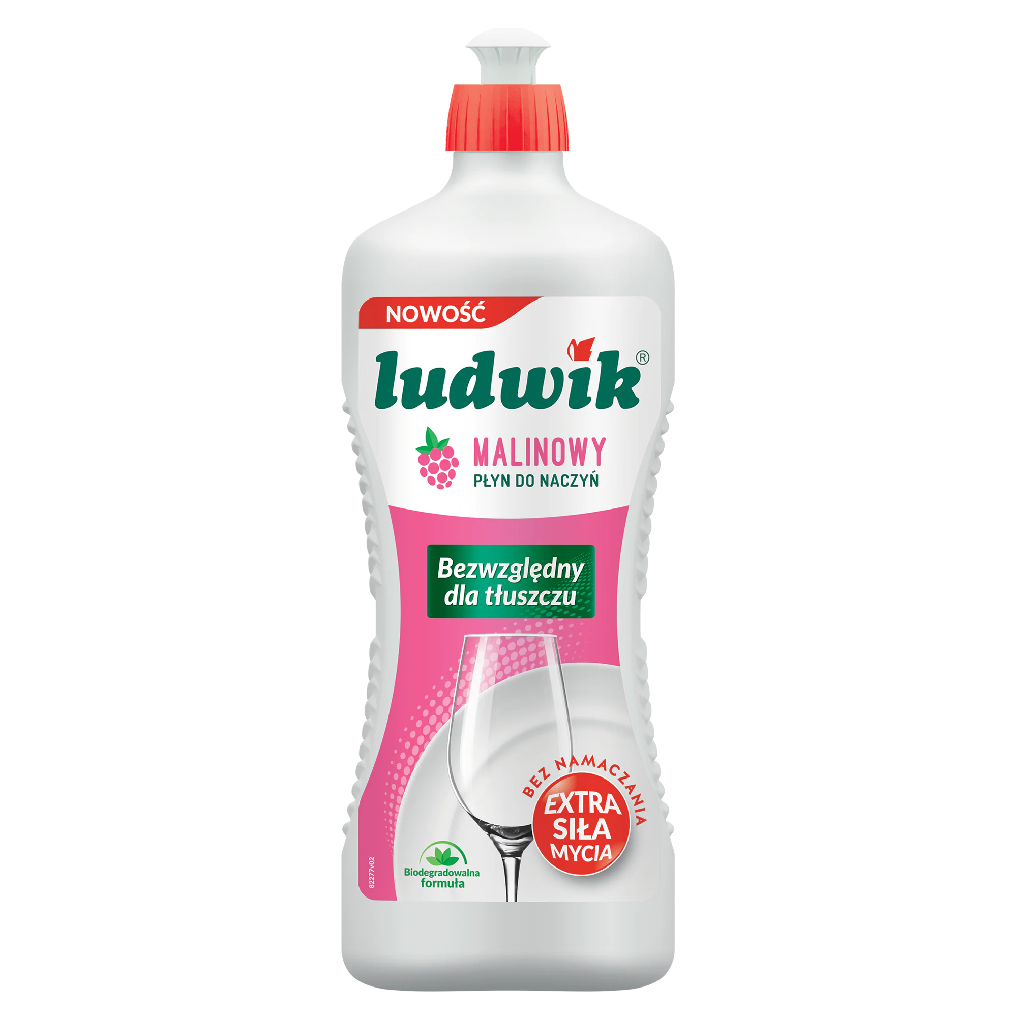 Средство для мытья посуды ludwik малина 1350 мл