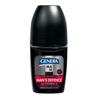 Мужской роликовый дезодорант Genera Man’s Defence 50 мл — купить в Алматы