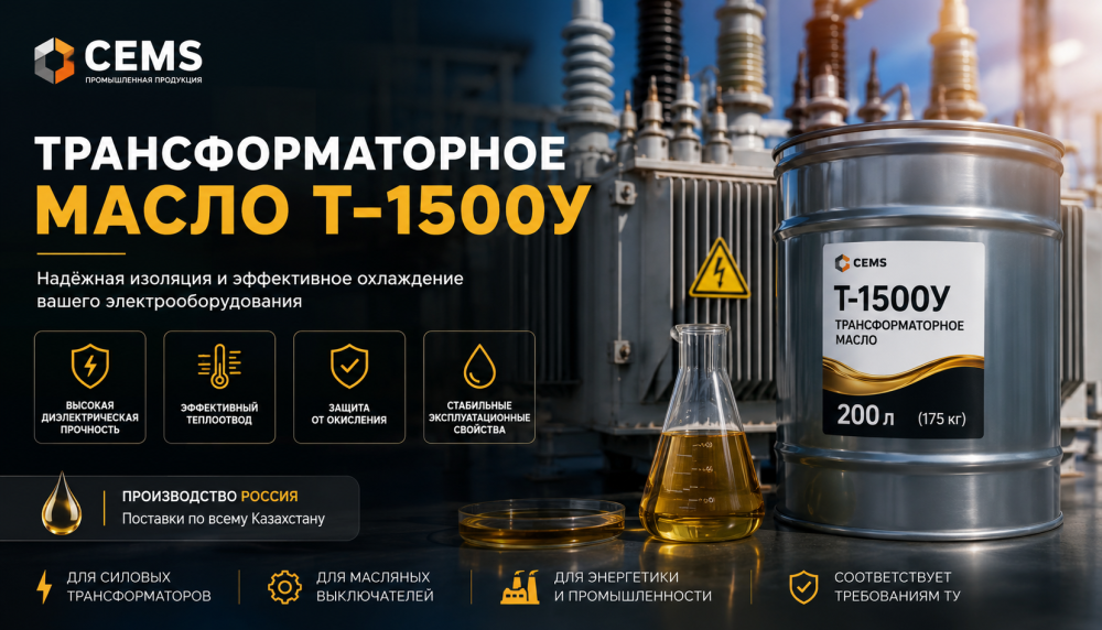 Трансформаторное масло Т-1500У: назначение, преимущества и особенности применения