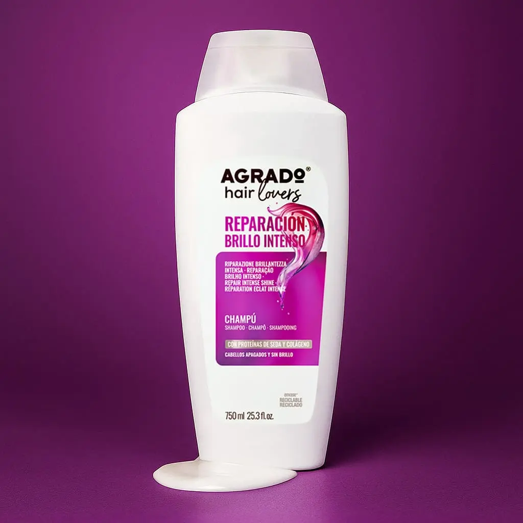 AGRADO шампунь профессиональный INTENSE SHINE 750 MЛ