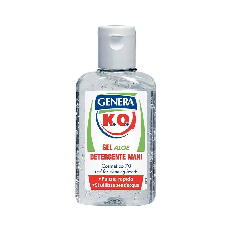 Гель с алоэ вера GENERA KO COSMETICO для мытья рук, 80 мл