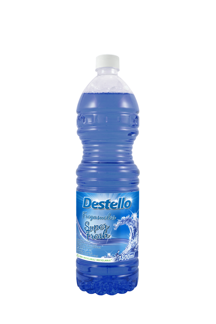 Средство для мытья полов супер свежесть Destello 1,5 л