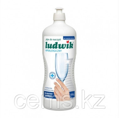 Моющее средство для посуды бальзам Ludwik «Гипоаллергенный» 900 мл